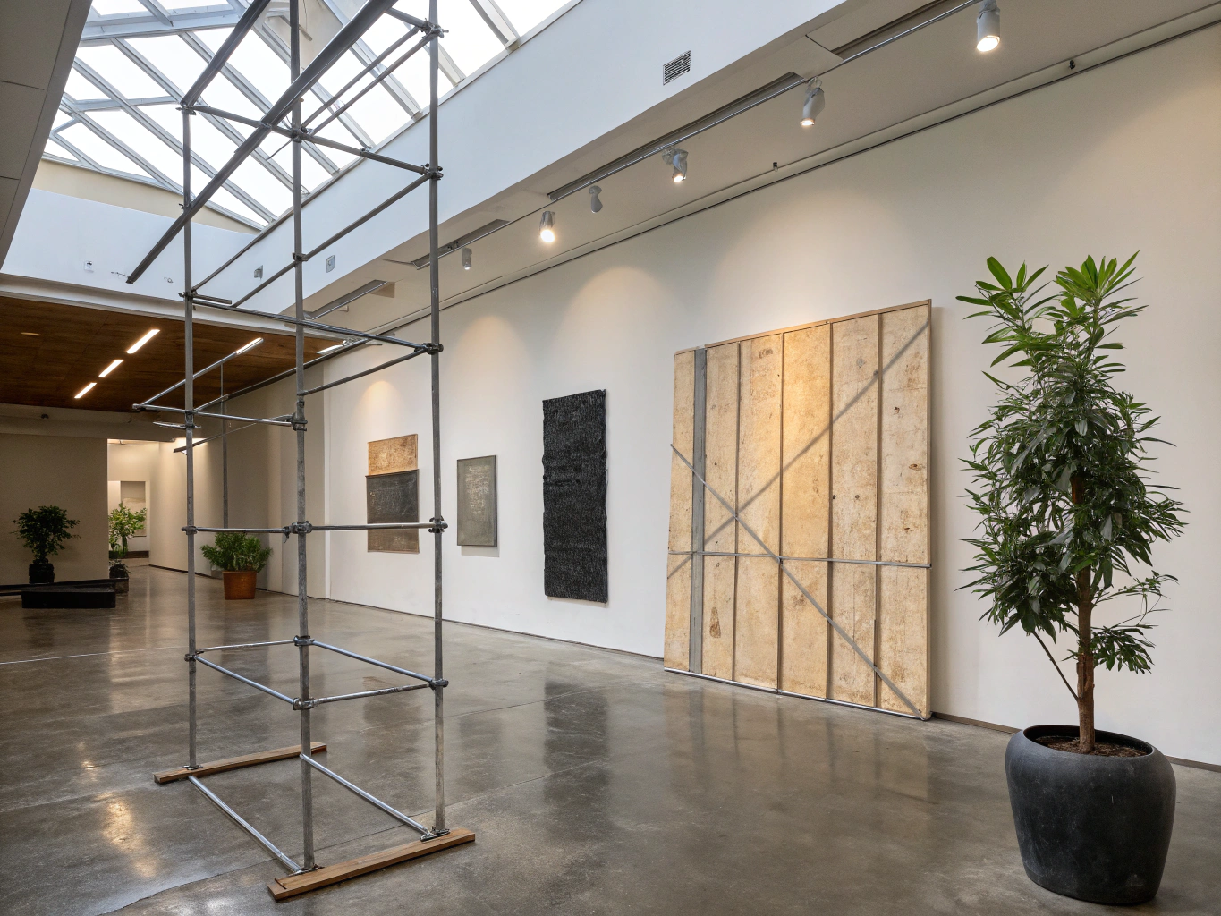 Artwork titled BRUTALIST FORMS by Sarah Jenkins