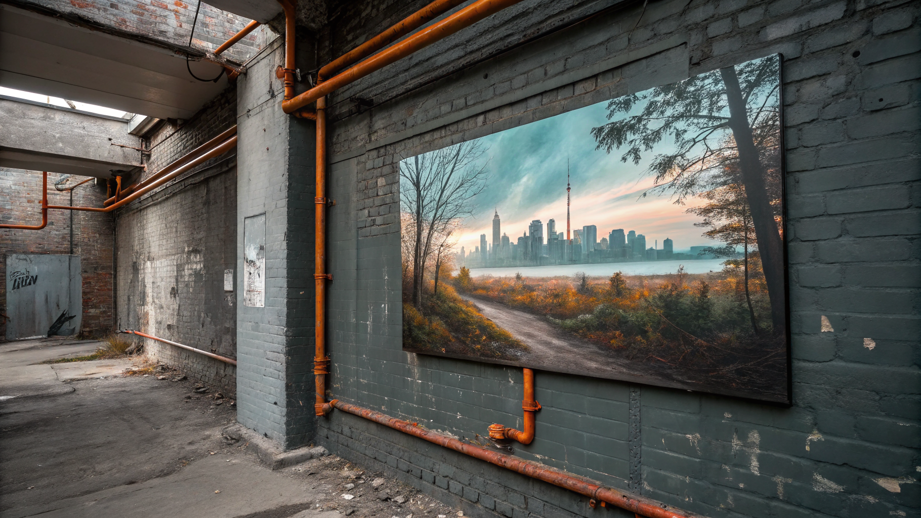 Artwork titled URBAN DECAY by Lars Nielsen